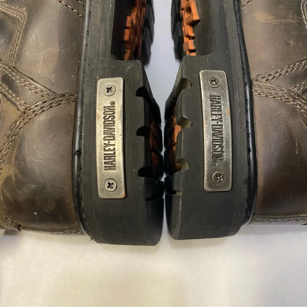 Harley-Davidson Men’s Ruskin 5-In Motorcycle Boots Size 7.5M Brown Biker Riding